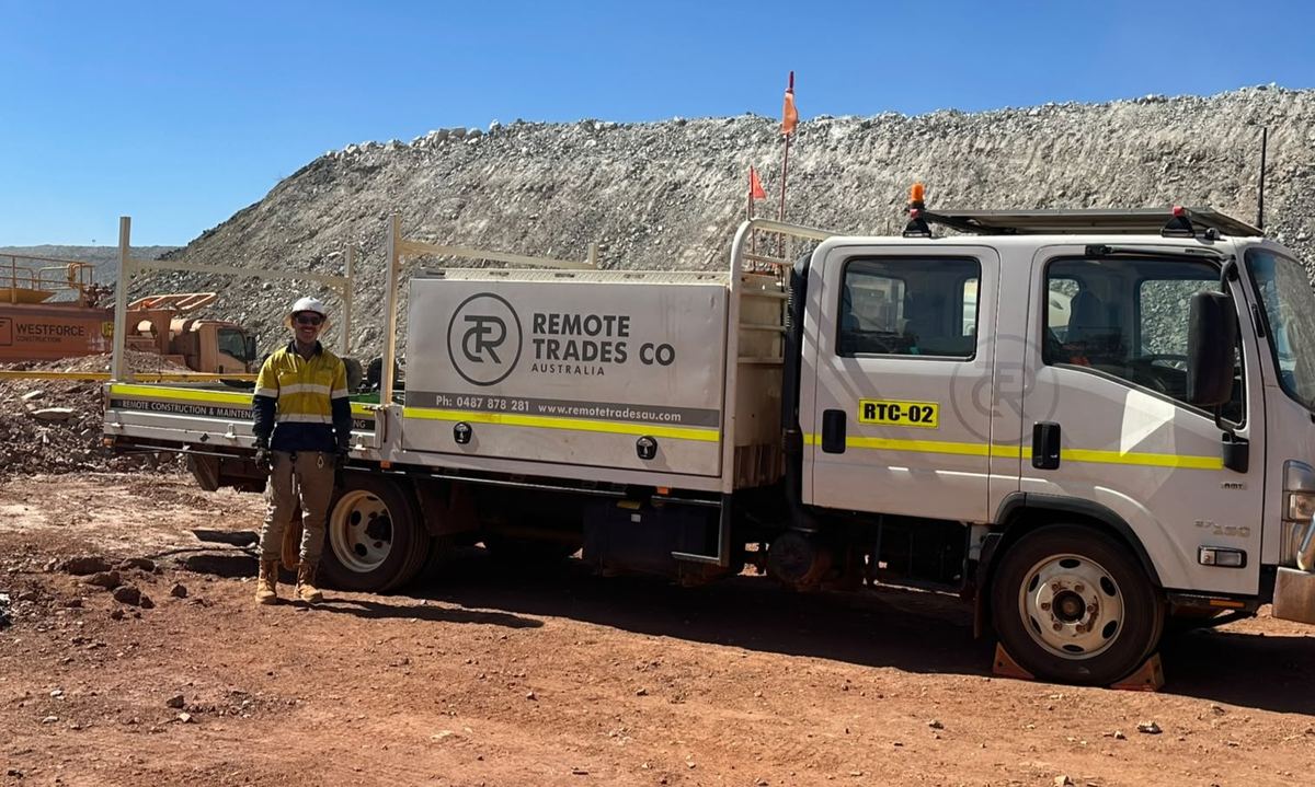 RTC crew truck on site